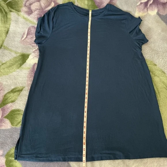 Auden Women’s Cloud Knit Pajama T-Shirt Dress - Picture 12 of 12